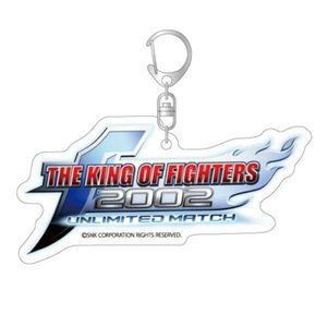 The King of Fighters 2002: Unlimited Match Title Logo Acrylic Keychain, New
